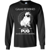 Game Of Bones House Pug Mailman Is Coming T Shirts