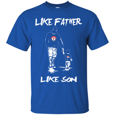 Happy Like Father Like Son Texas Rangers T Shirts