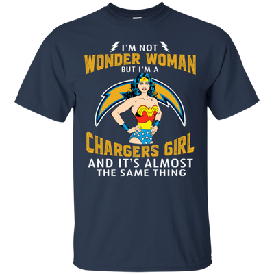 I'm Not Wonder Woman Los Angeles Chargers T Shirts