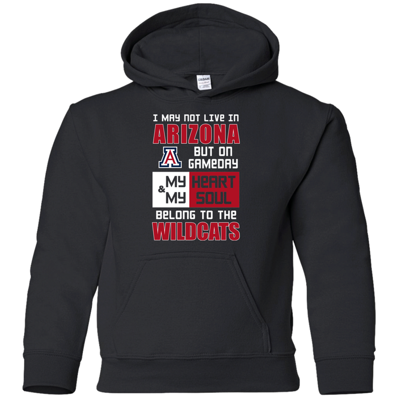 My Heart And My Soul Belong To The Arizona Wildcats T Shirts