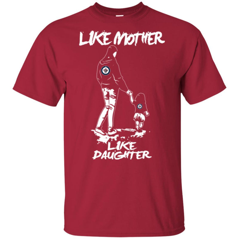 Like Mother Like Daughter Winnipeg Jets T Shirts