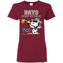 Tampa Bay Rays Makes Me Drinks T Shirts