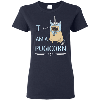 Perfect Beautiful Pug T Shirts - I Am A Pugicorn Gifts For Lovers