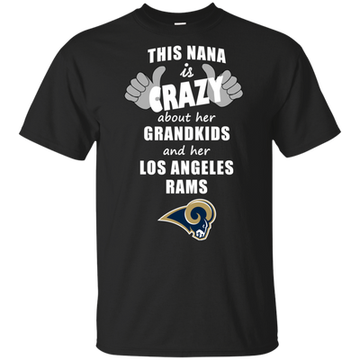 This Nana Is Crazy About Her Grandkids And Her Los Angeles Rams T Shirts