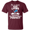 I'm A Mom And A Detroit Lions Fan T Shirt