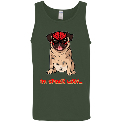 I'm Spider Woof Pug T Shirts