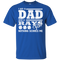 I Am A Dad And A Fan Nothing Scares Me Tampa Bay Rays T Shirt