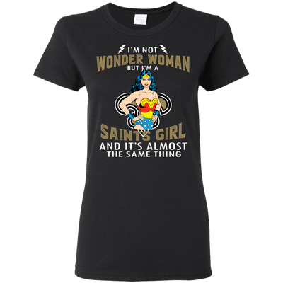 I'm Not Wonder Woman New Orleans Saints T Shirts