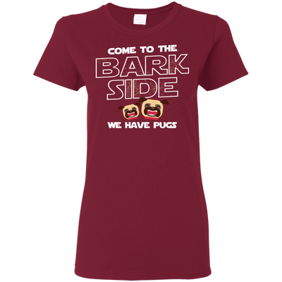 Nice Pug T Shirts - Come To The Bark Side We Have Pugs, nice gift