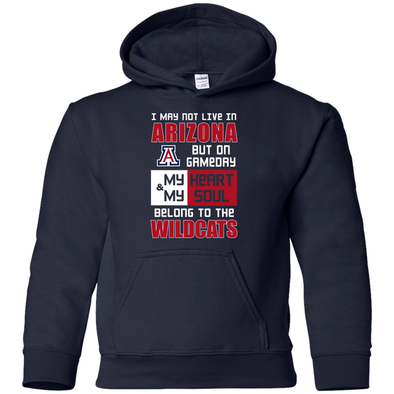 My Heart And My Soul Belong To The Arizona Wildcats T Shirts