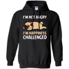 I'm Not Angry I'm Happiness Challenged Pug T Shirts