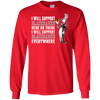 I Will Support Everywhere Chicago Blackhawks T Shirts