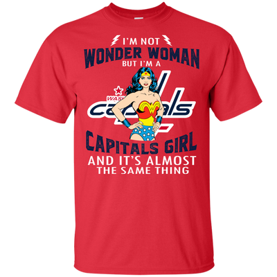 I'm Not Wonder Woman Washington Capitals T Shirts