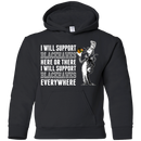 I Will Support Everywhere Chicago Blackhawks T Shirts