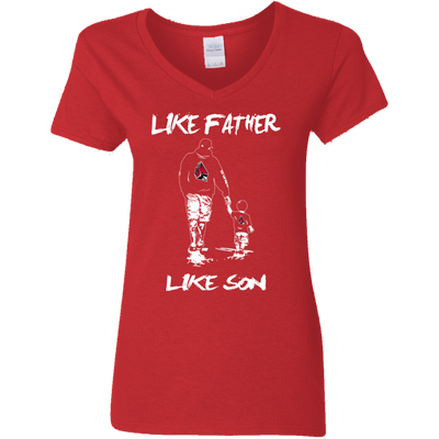 Happy Like Father Like Son Ball State Cardinals T Shirts