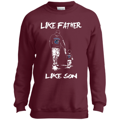 Happy Like Father Like Son Vancouver Canucks T Shirts