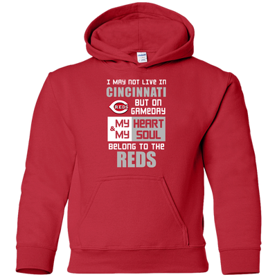 My Heart And My Soul Belong To The Cincinnati Reds T Shirts