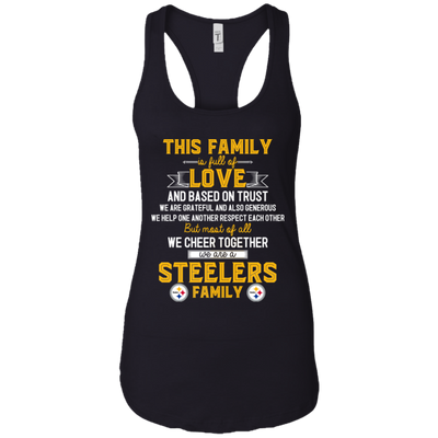 We Are A Pittsburgh Steelers Family T Shirt