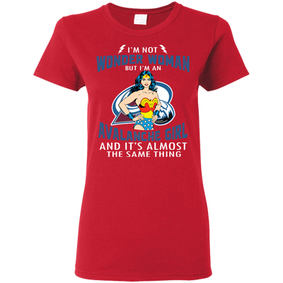 I'm Not Wonder Woman Colorado Avalanche T Shirts