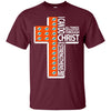 Gorgeous I Can Do All Things Through Christ Miami Dolphins T Shirts