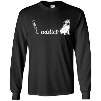 Addict Pug T Shirts