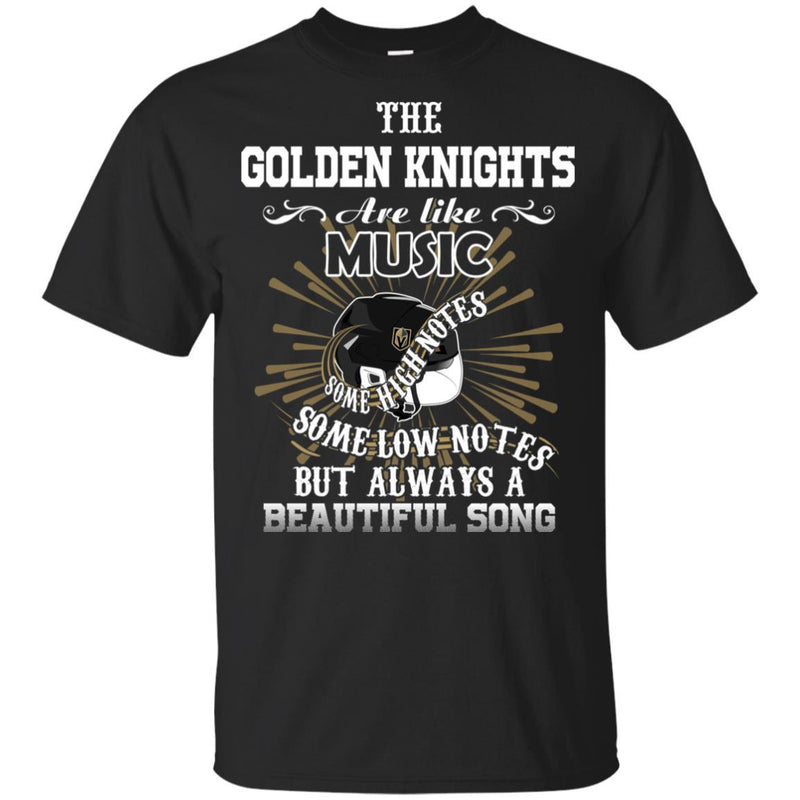 The Vegas Golden Knights Are Like Music T Shirt