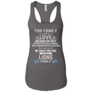 We Are A Detroit Lions Family T Shirt