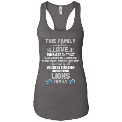 We Are A Detroit Lions Family T Shirt