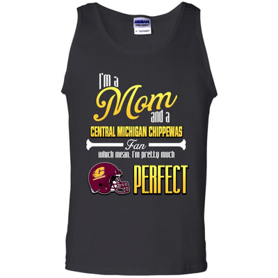 Cool Pretty Perfect Mom Fan Central Michigan Chippewas T Shirt