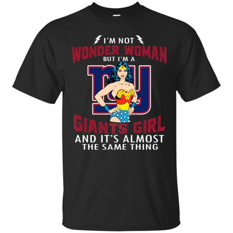 I'm Not Wonder Woman New York Giants T Shirts