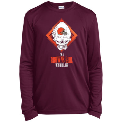 Cleveland Browns Girl Win Or Lose T Shirts