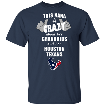 This Nana Is Crazy About Her Grandkids And Her Houston Texans T Shirts