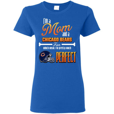 Cool Pretty Perfect Mom Fan Chicago Bears T Shirt