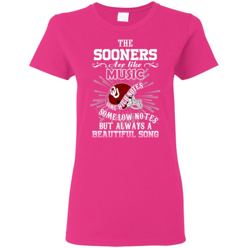 The Oklahoma Sooners Are Like Music T Shirt