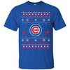 Chicago Cubs Stitch Knitting Style T Shirt