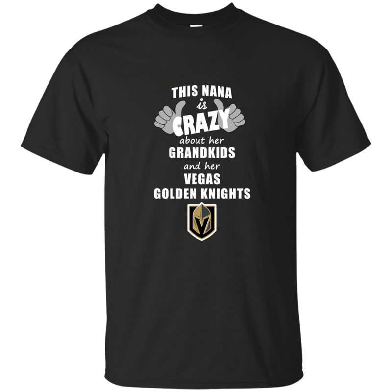 This Nana Is Crazy About Her Grandkids And Her Vegas Golden Knights T Shirts