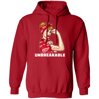 Beautiful Girl Unbreakable Go Detroit Red Wings T Shirt