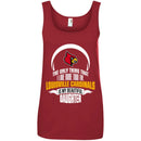 The Only Thing Dad Loves His Daughter Fan Louisville Cardinals T Shirt
