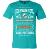 She Will Do It Twice And Take Pictures Miami Dolphins T Shirt