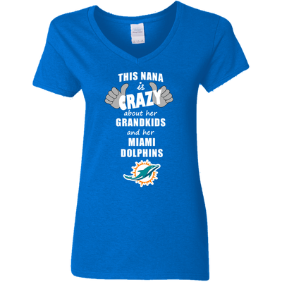 This Nana Is Crazy About Her Grandkids And Her Miami Dolphins T Shirts