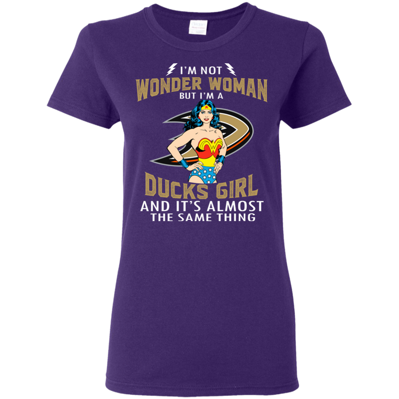 I'm Not Wonder Woman Anaheim Ducks T Shirts