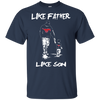 Happy Like Father Like Son SMU Mustangs T Shirts