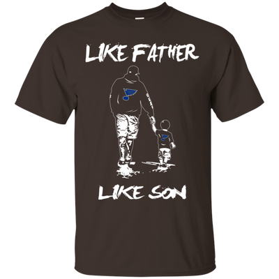 Happy Like Father Like Son St. Louis Blues T Shirts