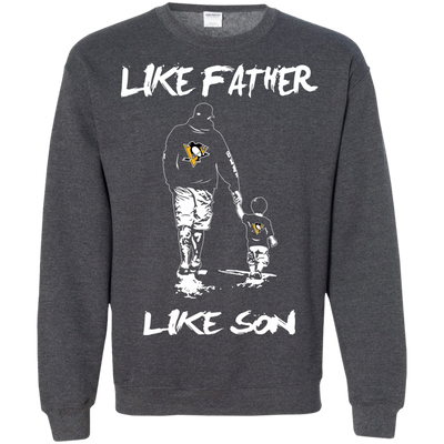 Happy Like Father Like Son Pittsburgh Penguins T Shirts