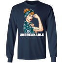 Beautiful Girl Unbreakable Go Seattle Mariners T Shirt