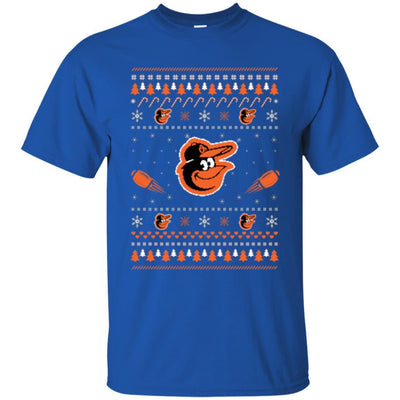 Baltimore Orioles Stitch Knitting Style Ugly T Shirts WNG