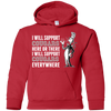 I Will Support Everywhere Houston Cougars T Shirts