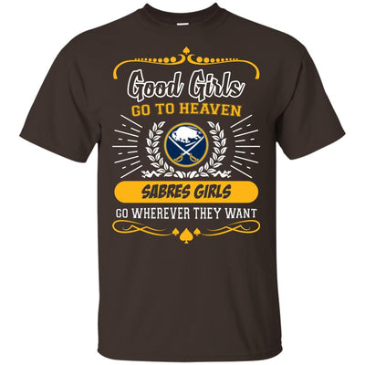 Good Girls Go To Heaven Buffalo Sabres Girls T Shirts