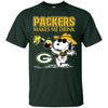 Green Bay Packers Make Me Drinks T Shirt