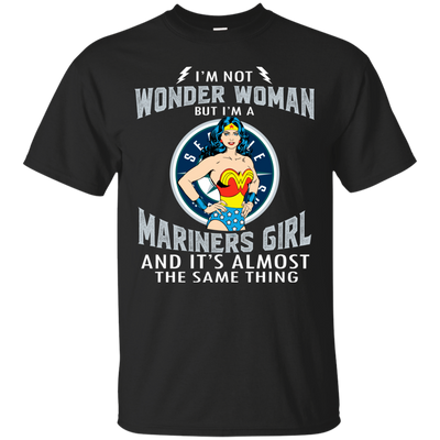 I'm Not Wonder Woman Seattle Mariners T Shirts
